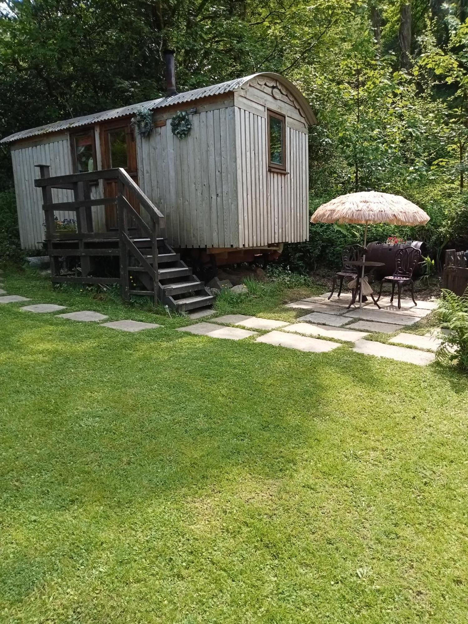 'Morris' The Shepherd'S Hut And Woodland Hot Tub Experience Carmarthen Zewnętrze zdjęcie