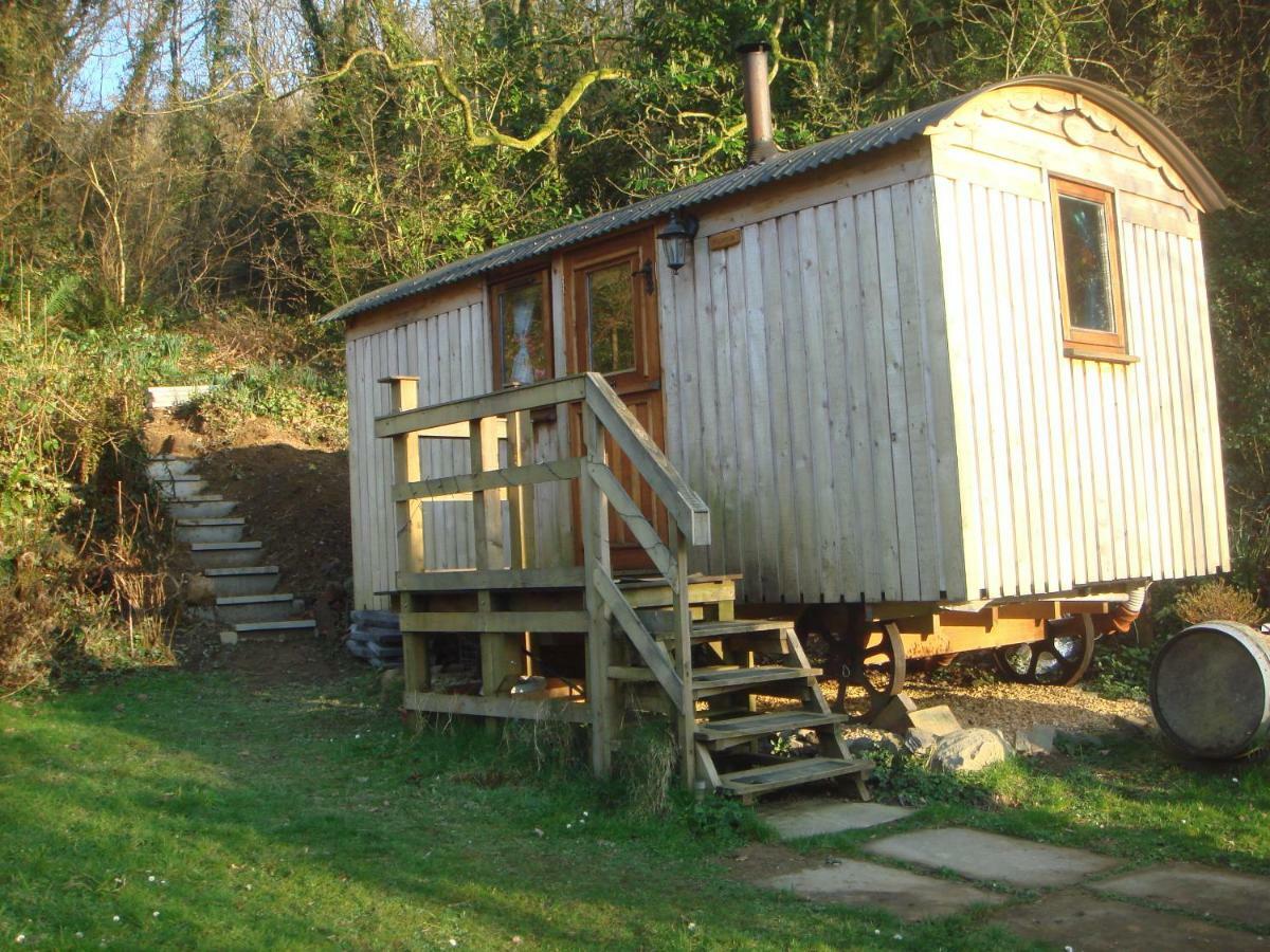 'Morris' The Shepherd'S Hut With Woodland Hot Tub Carmarthen Zewnętrze zdjęcie