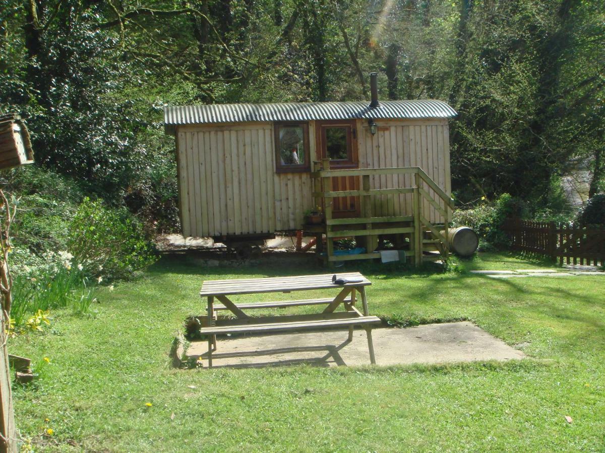 'Morris' The Shepherd'S Hut With Woodland Hot Tub Carmarthen Zewnętrze zdjęcie